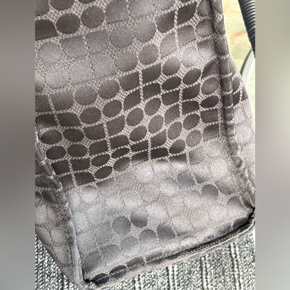 Kate Spade Black canvas Tote Bag vintage - Picture 7 of 10